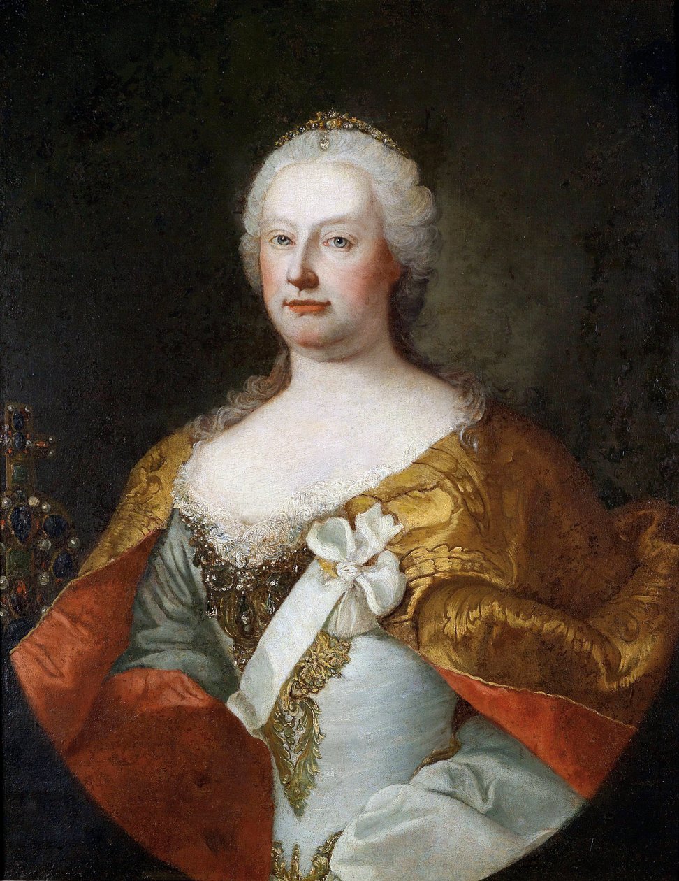 Porträt der Kaiserin Maria Theresia von Österreich von Martin Meytens the Younger