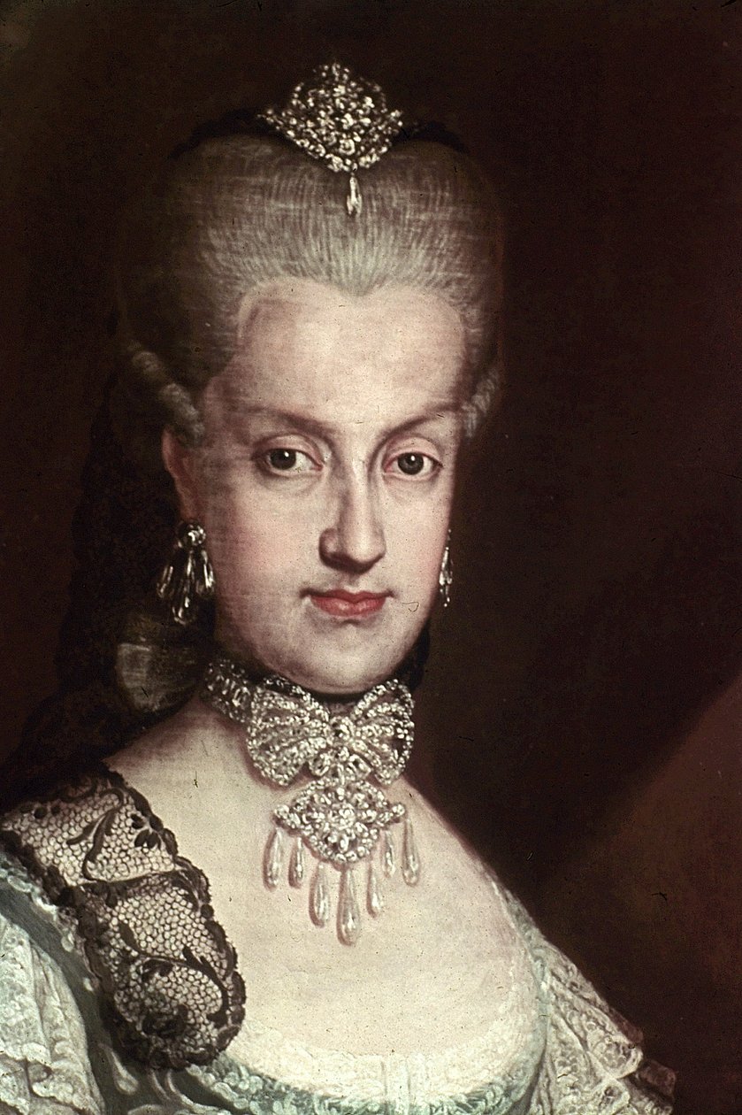 Porträt von Maria Carolina von Österreich von Martin van Meytens
