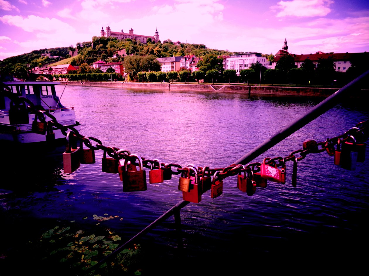 Festung Marienberg in Würzburg am Main von Martina Konitzky