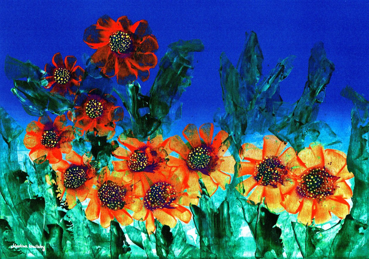 Der Dunkelblaue Himmel von Martina Konitzky