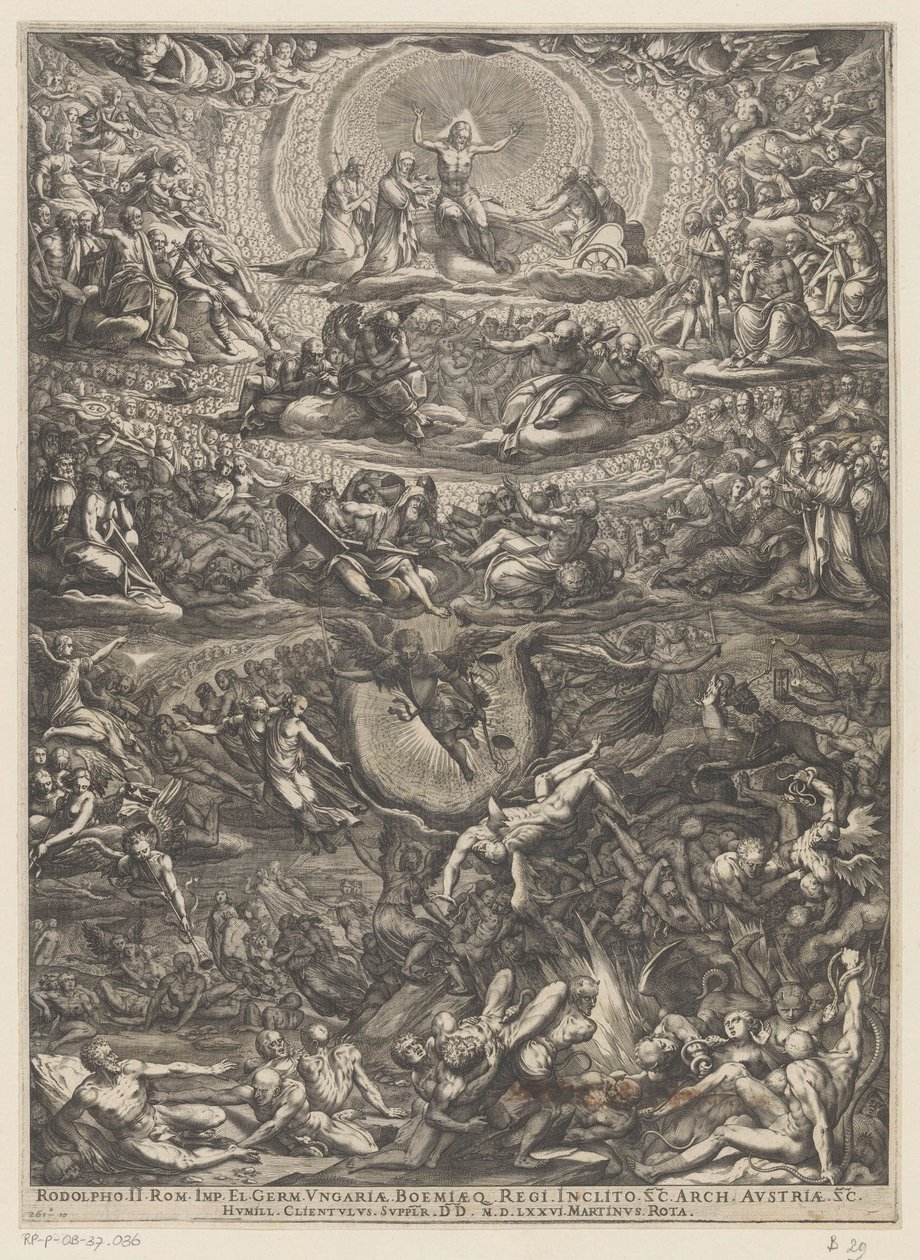 Jüngstes Gericht von Martino Rota