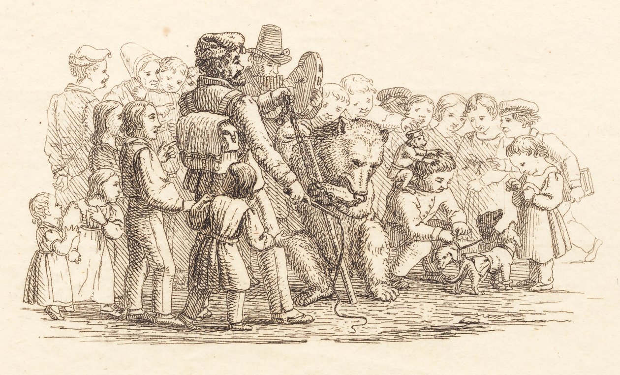 Illustration zu "Halvhundrede Fabler for Børn" von Hey von Martinus Rørbye