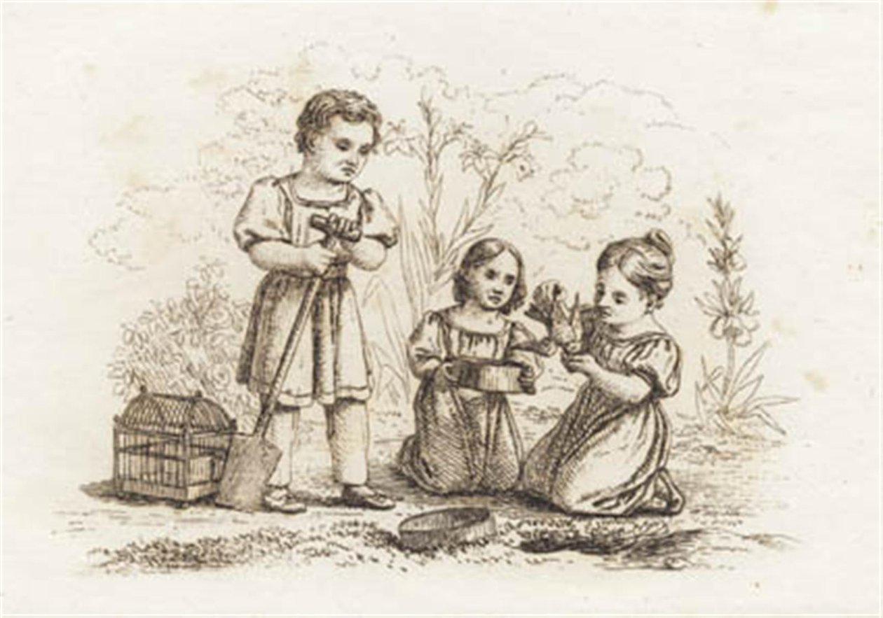 Illustration zu "Halvhundrede Fabler for Børn" von Hey von Martinus Rørbye