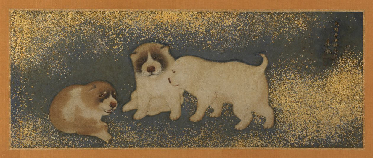 Welpen von Maruyama Okyo