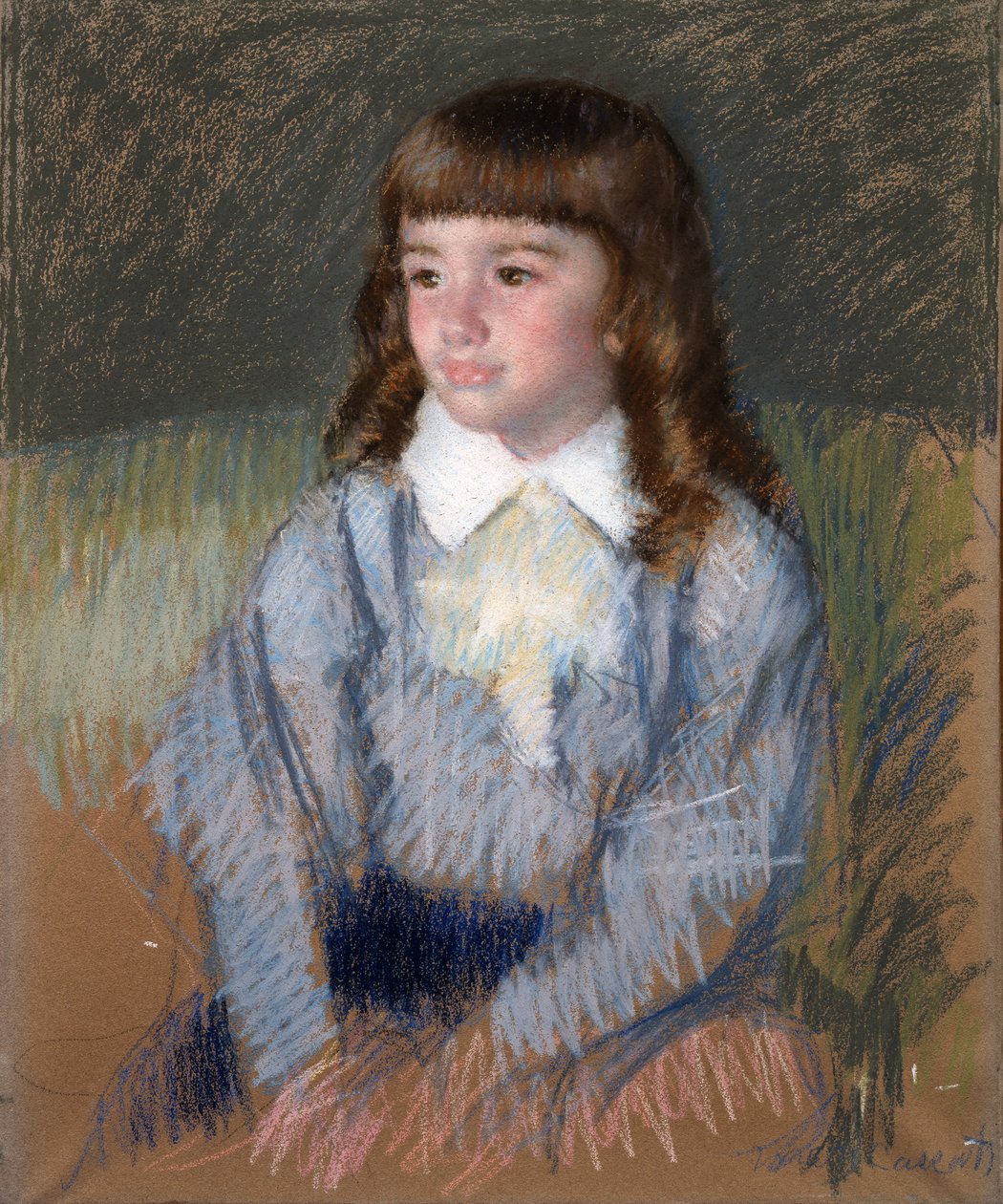 Kleiner Junge in Blau von Mary Cassatt