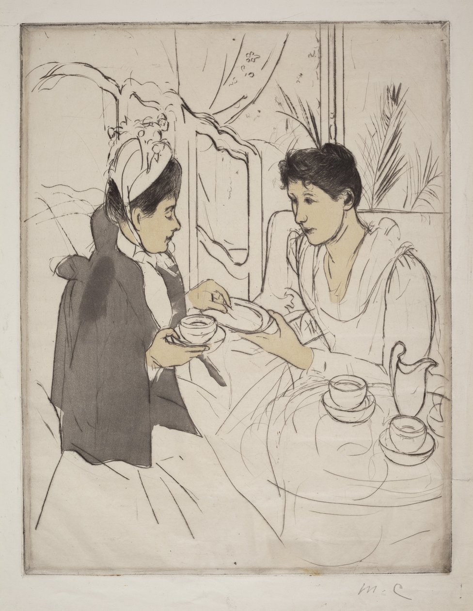 Nachmittagstee-Party von Mary Cassatt