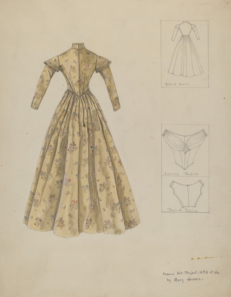 Kleid von Mary E Humes