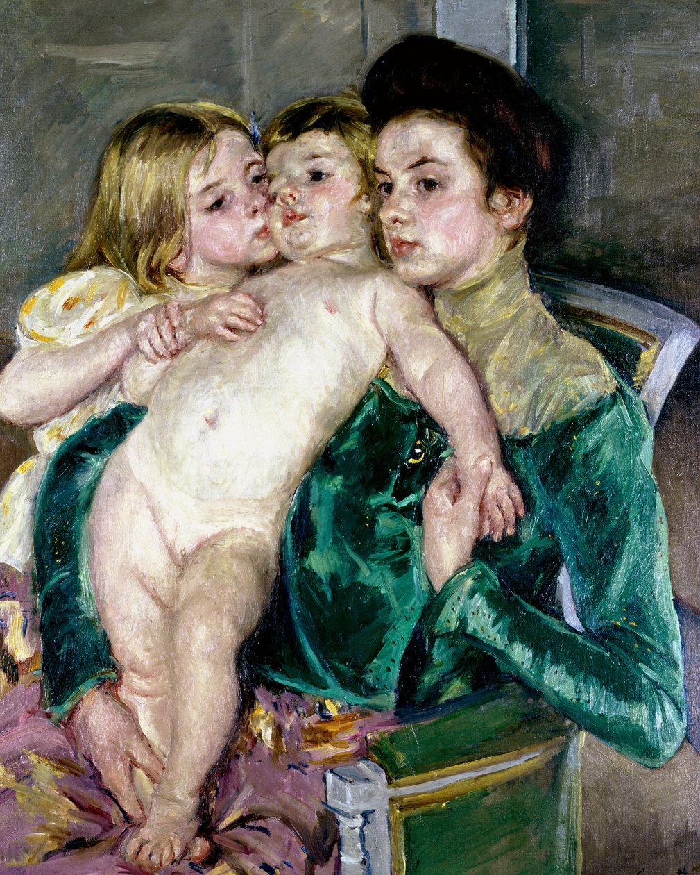 Kinderliebe. Gemälde von Mary Cassatt (1845-1926) von Mary Stevenson Cassatt