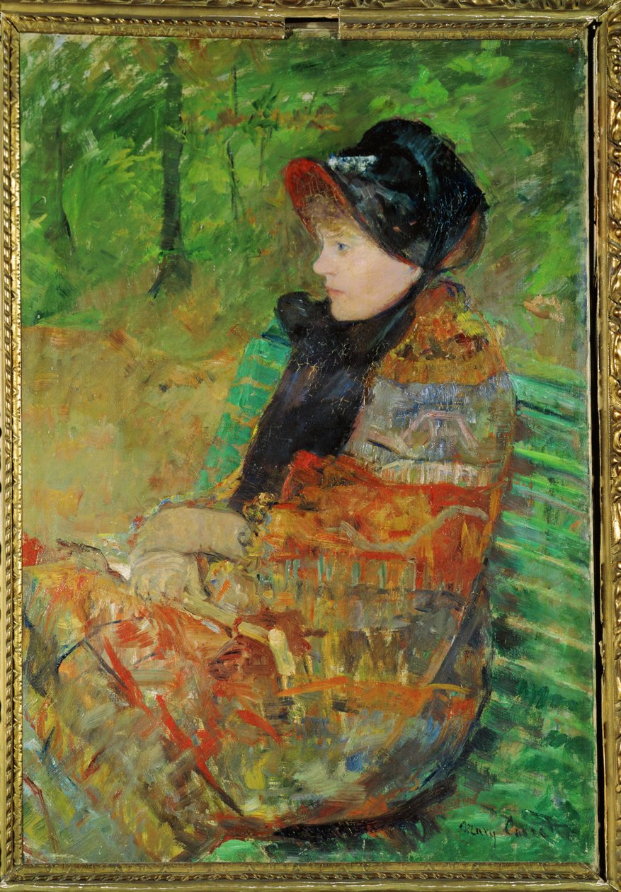 Porträt von Mlle C. Lydia Cassatt von Mary Stevenson Cassatt