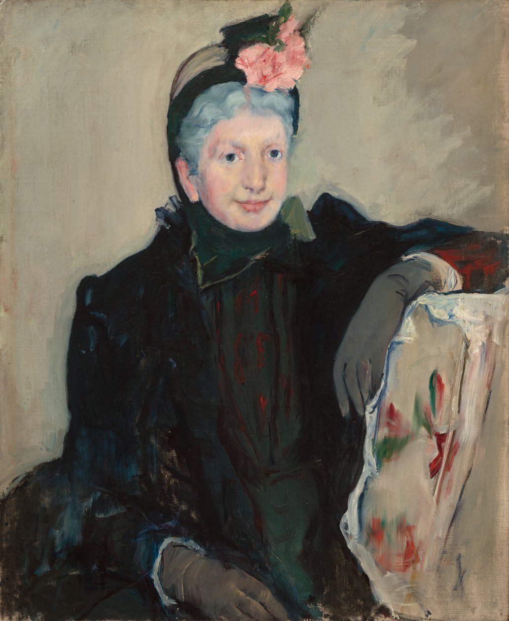 Porträt einer älteren Dame, um 1887 von Mary Stevenson Cassatt