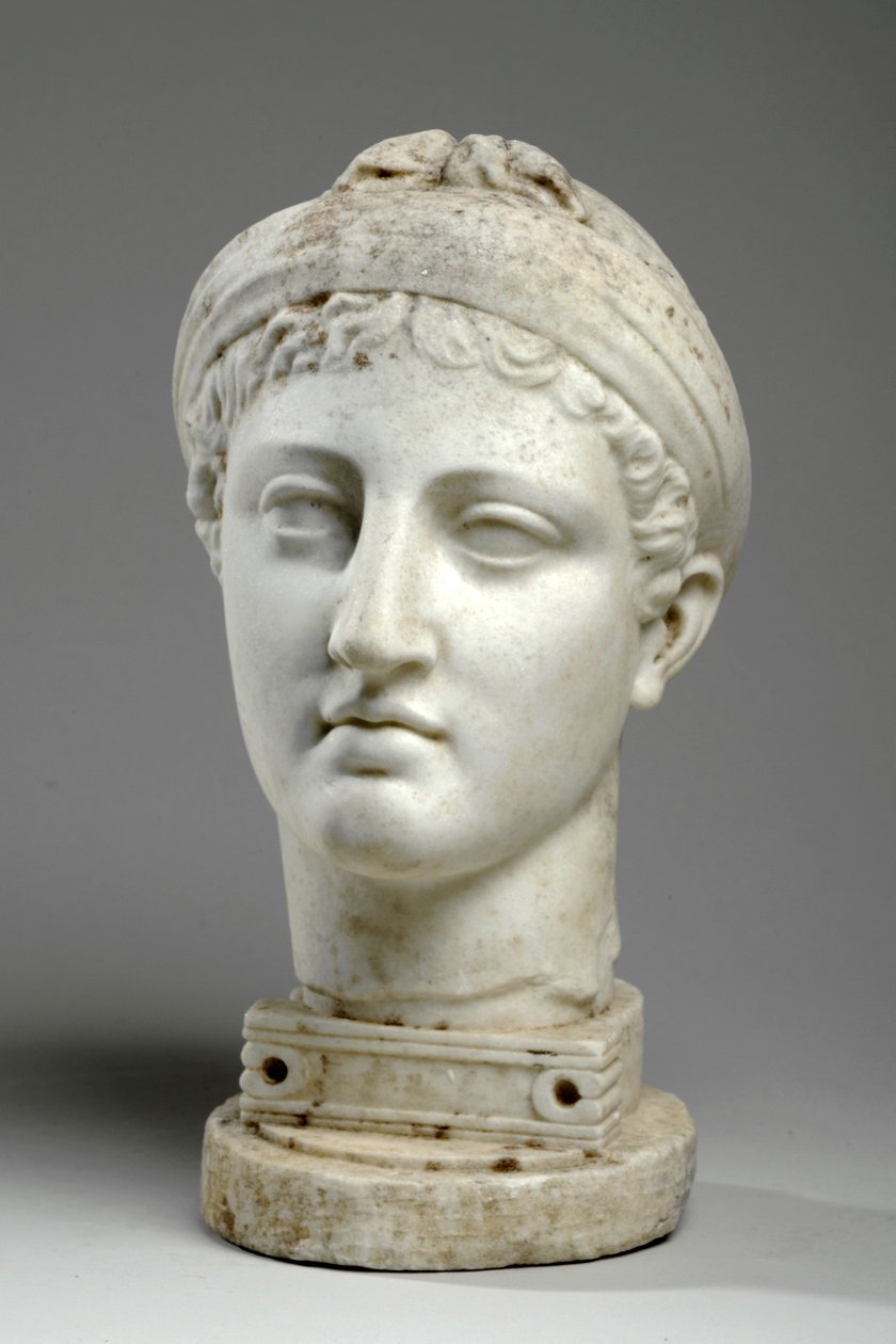 Büste einer griechischen Frau von Mary Thornycroft