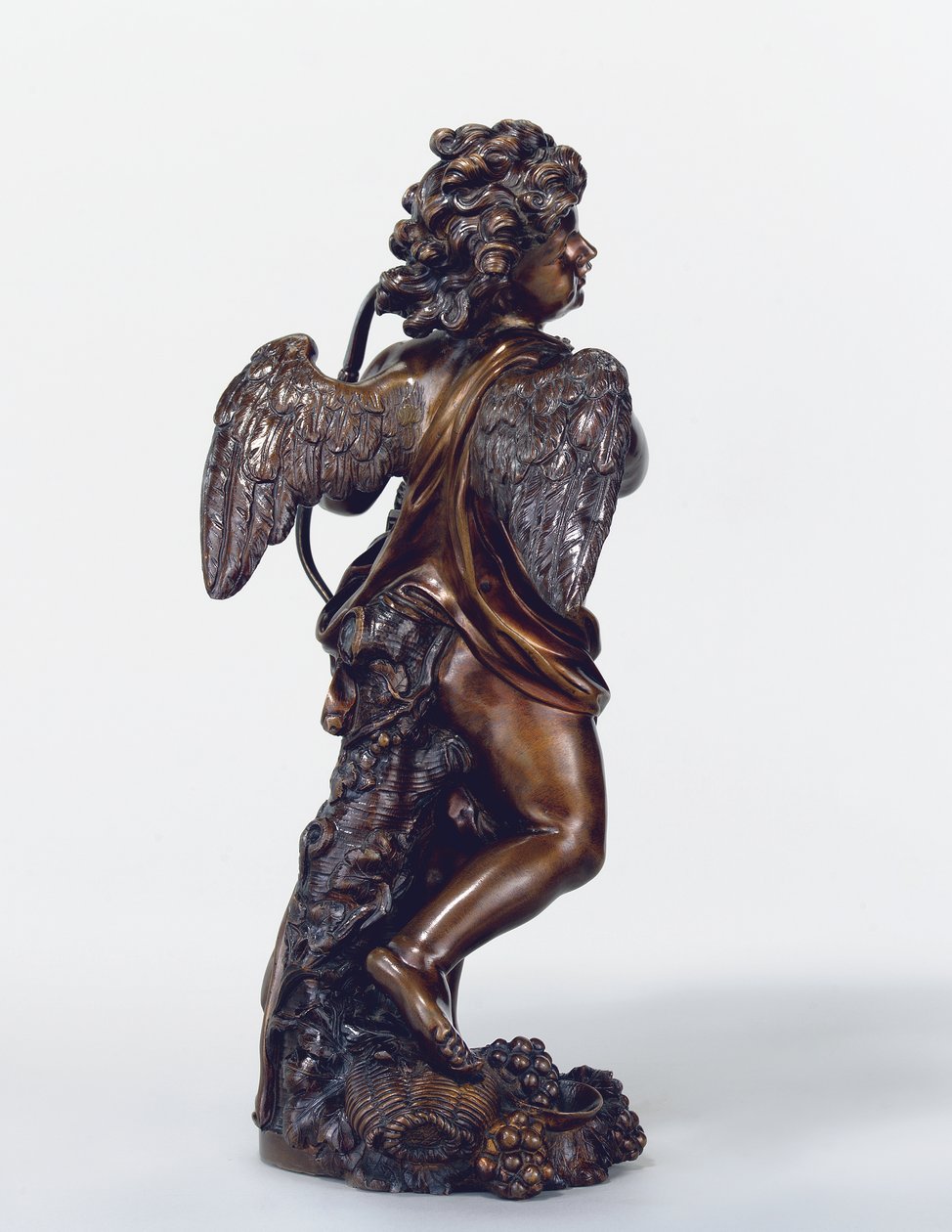 Eine Figur von Amor, um 1700 von Massimiliano Benzi Soldani