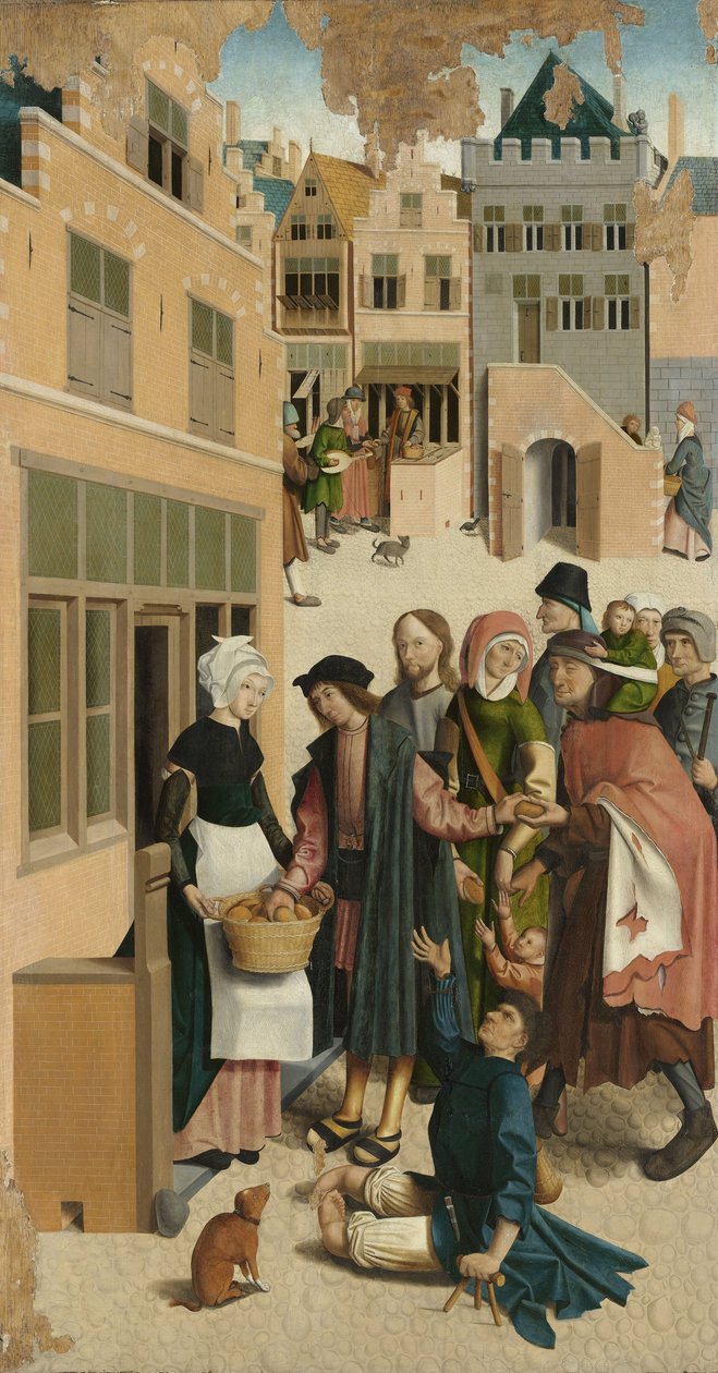 Die sieben Werke der Barmherzigkeit, 1504 von Master of Alkmaar