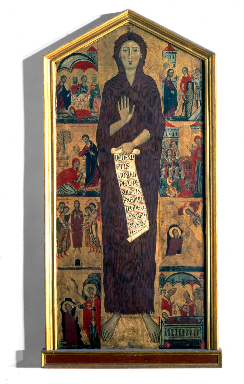 St. Maria Magdalena mit acht Szenen aus ihrem Leben von Master of the St. Mary Magdalene
