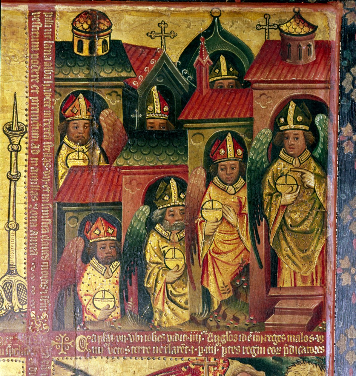 Die sieben Briefe an die sieben Kirchen, 14.-15. Jahrhundert von Master Bertram of Hamburg