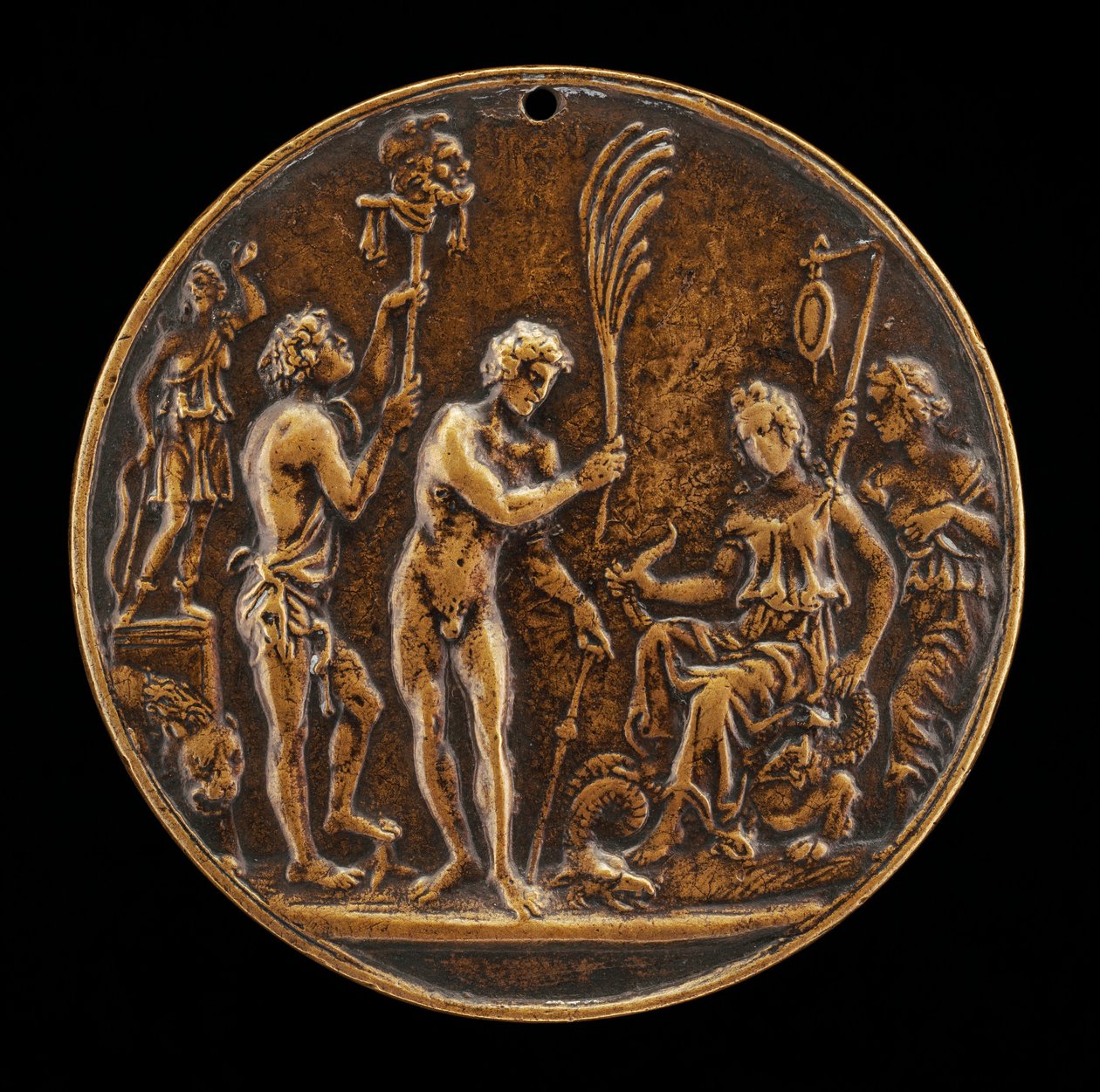 Allegorische Szene - Opfer für Diana von Master IO.FF.