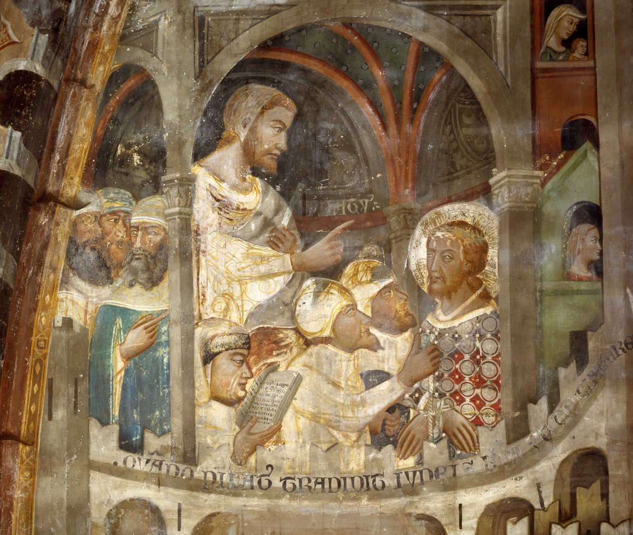 Das Urteil des Pilatus von Master Trecentesco of Sacro Speco School