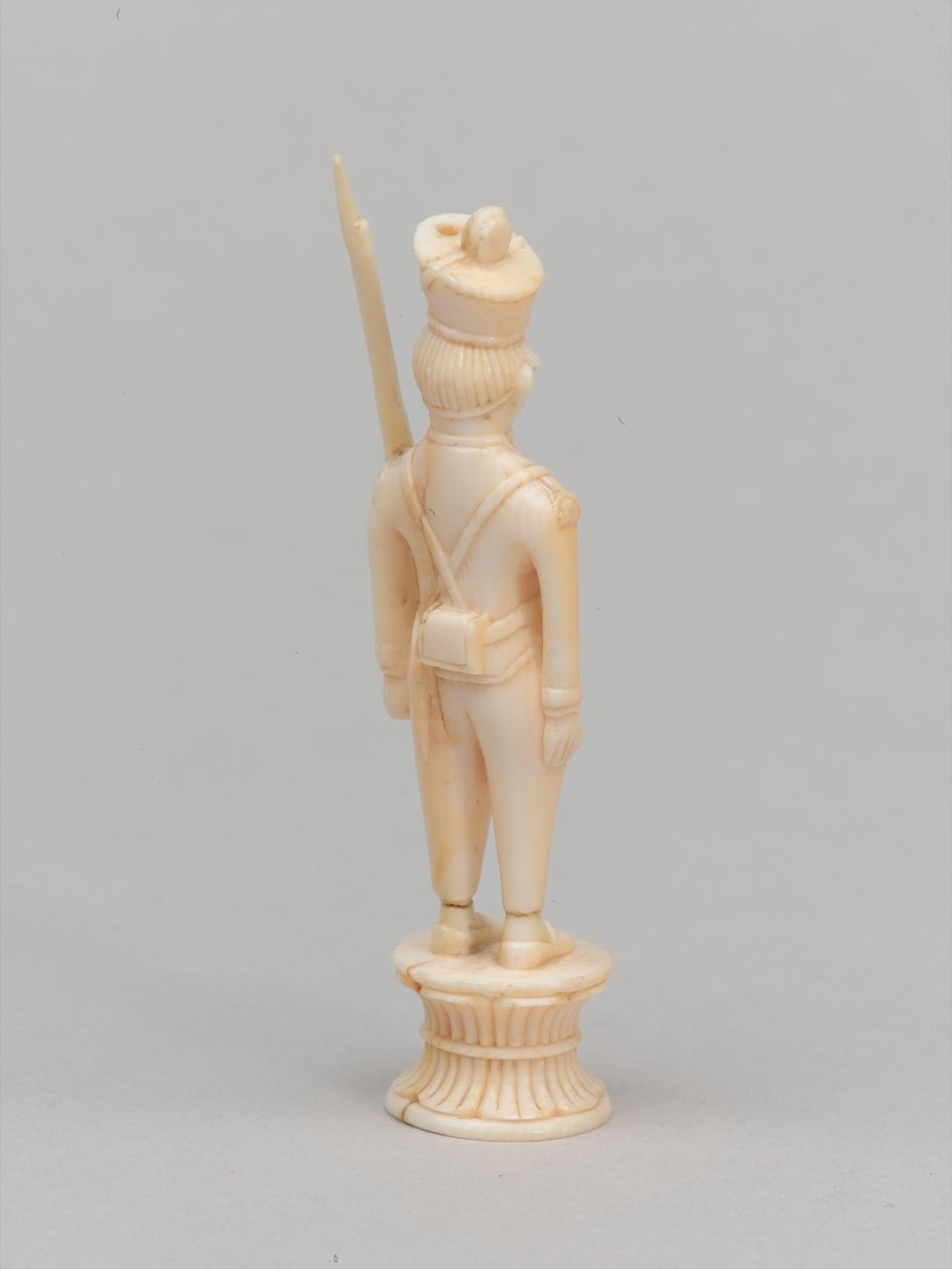 Weißer Bauer, Schachfigur, Indien, um 1820 von Master of Coetivy