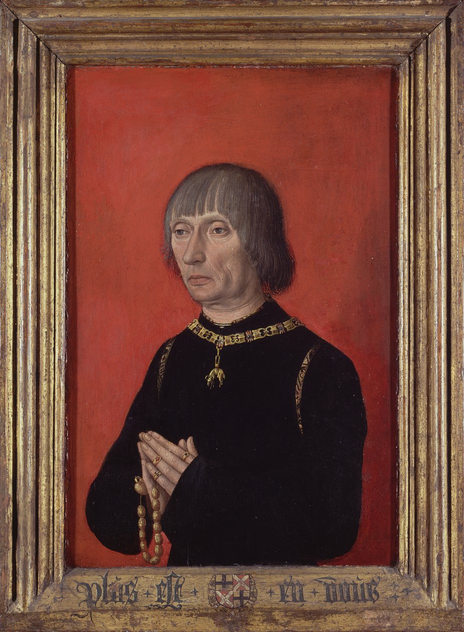 Porträt von Louis de Bruges, Seigneur de Gruuthuse von Master of Portraits of Princes