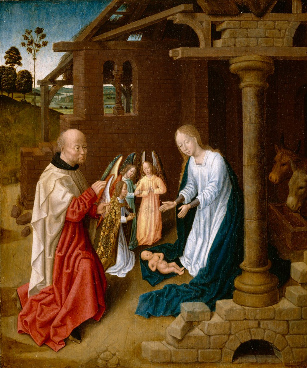 Anbetung des Christkindes von Master of San Ildefonso