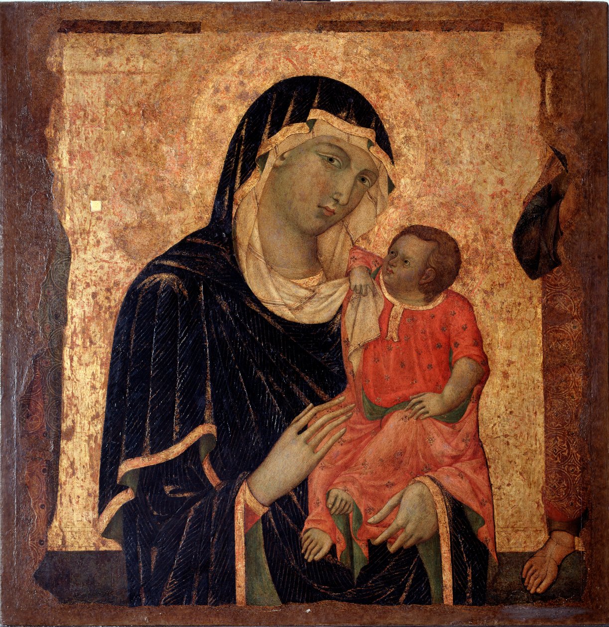 Jungfrau mit Kind (um 1350) von Master of Santa Maria di Castello