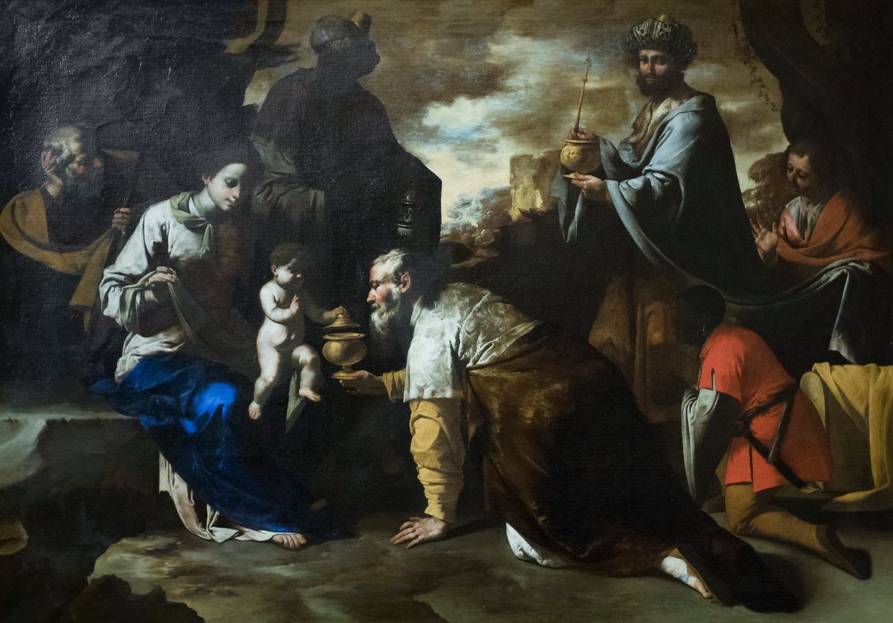 Die Anbetung der Könige von Master of the Annunciation to the Shepherds