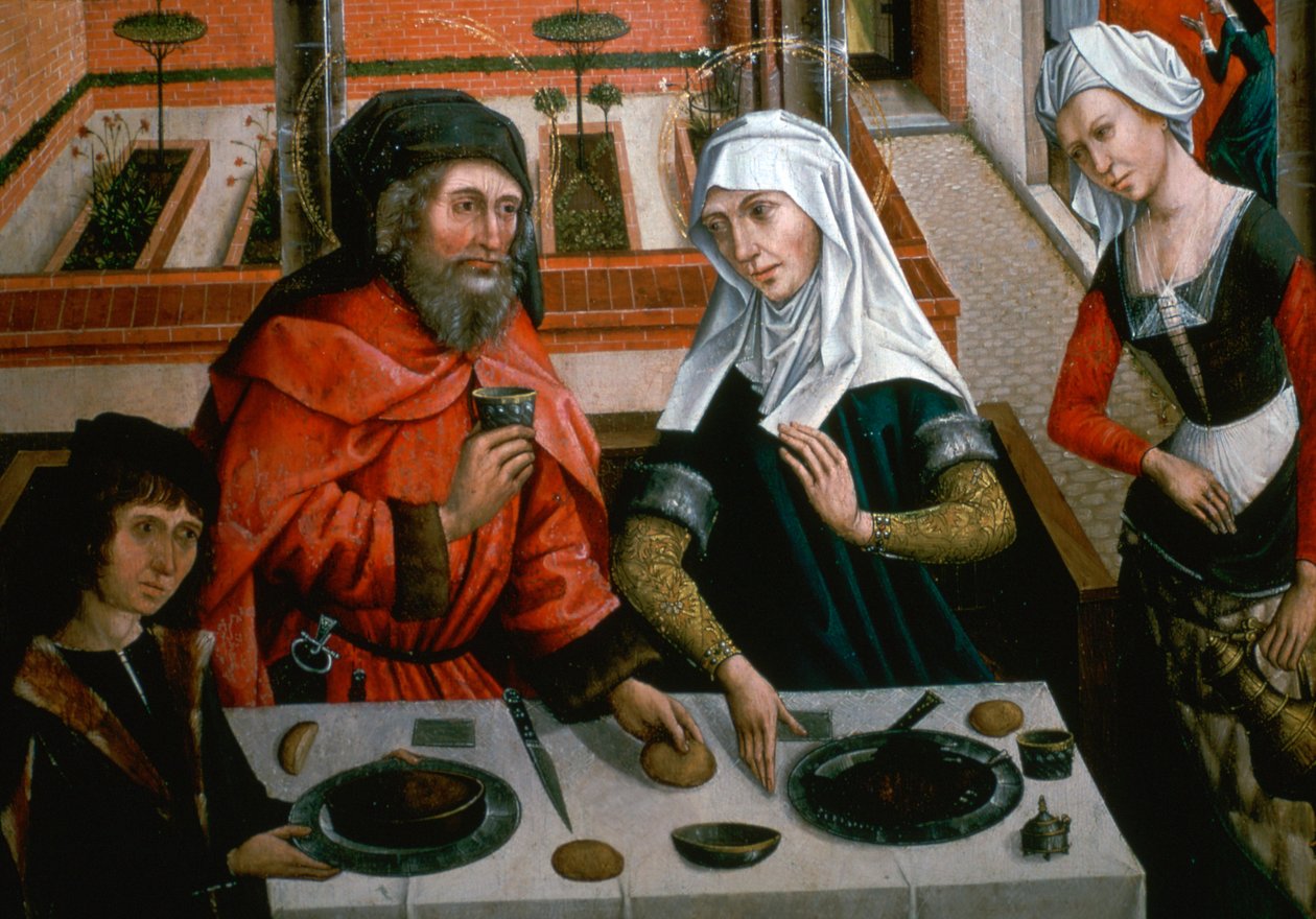 Detail eines Altars aus der Karmeliterkirche von Master of the Barbara Legend