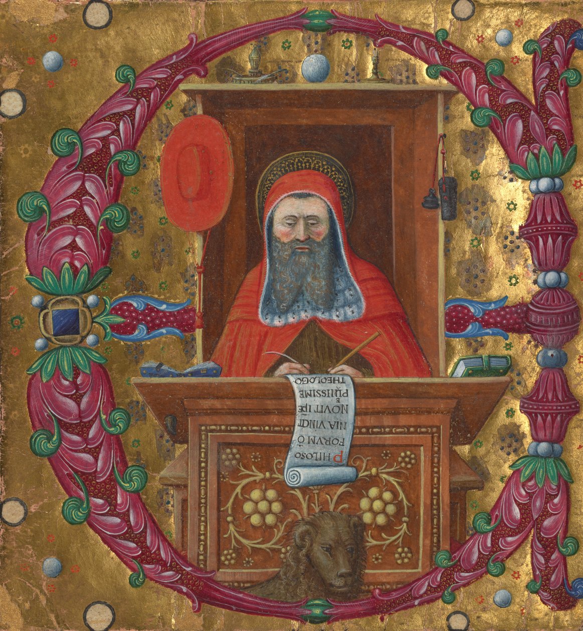 Ausschnitt aus einem Chorbuch von Master of the Birago Hours