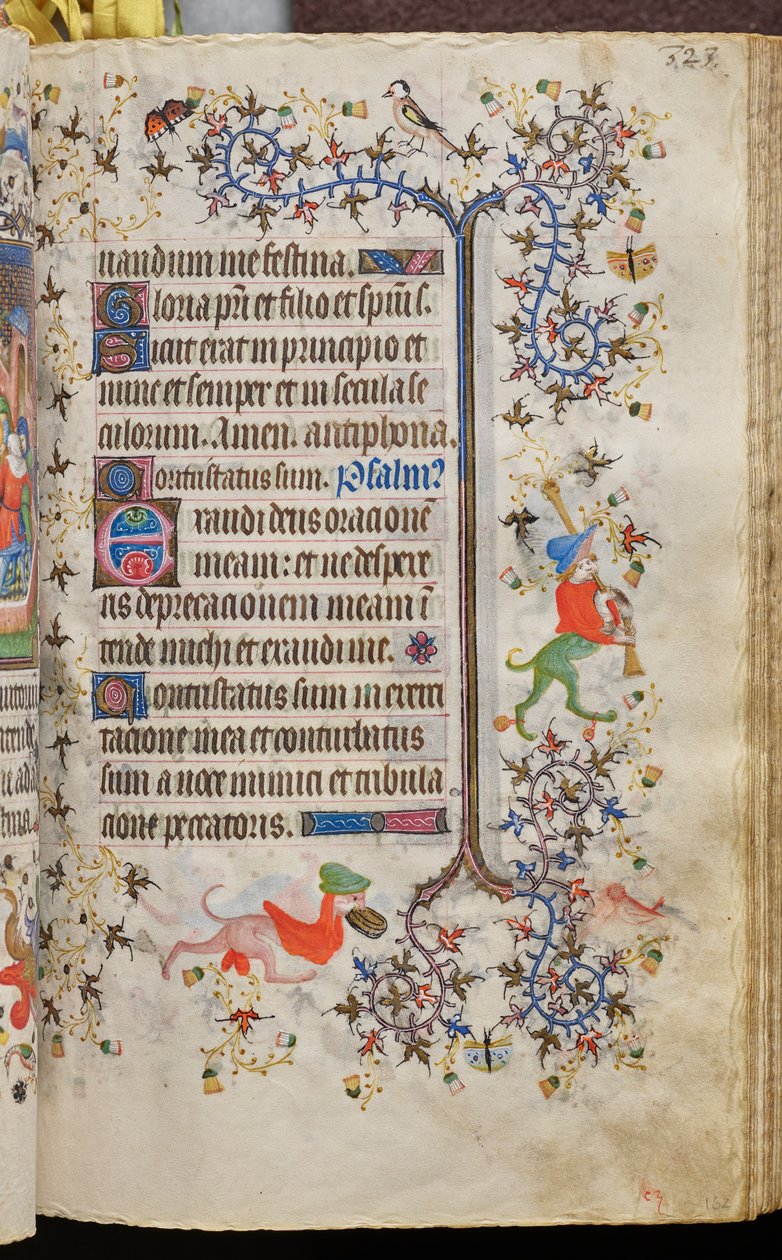 Stundenbuch von Karl dem Edlen, König von Navarra (1361-1425): fol. 162r, Text von Master of the Brussels Initials and Associates
