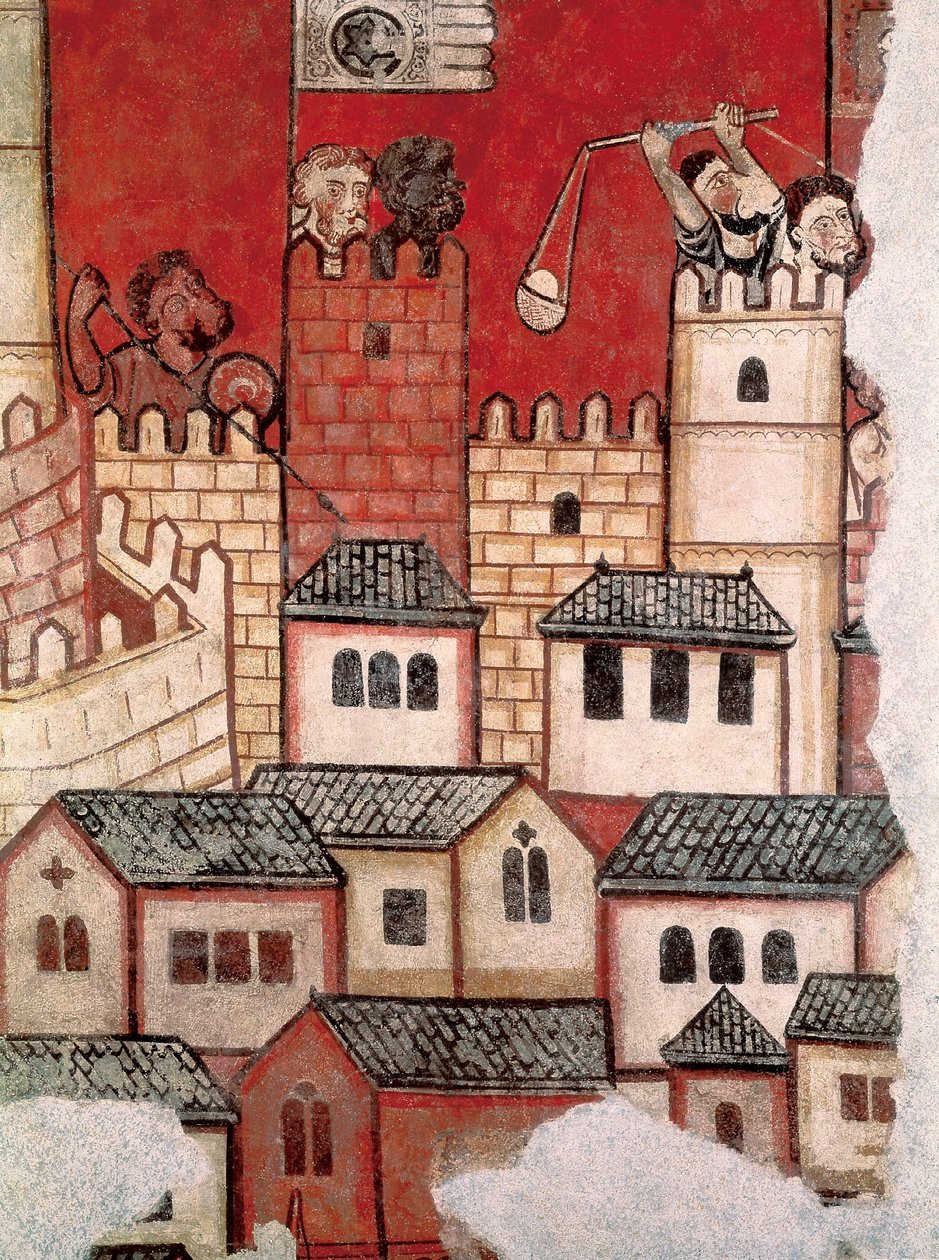 Die Eroberung von Mallorca (Detail) von Master of the Conquest of Mallorca