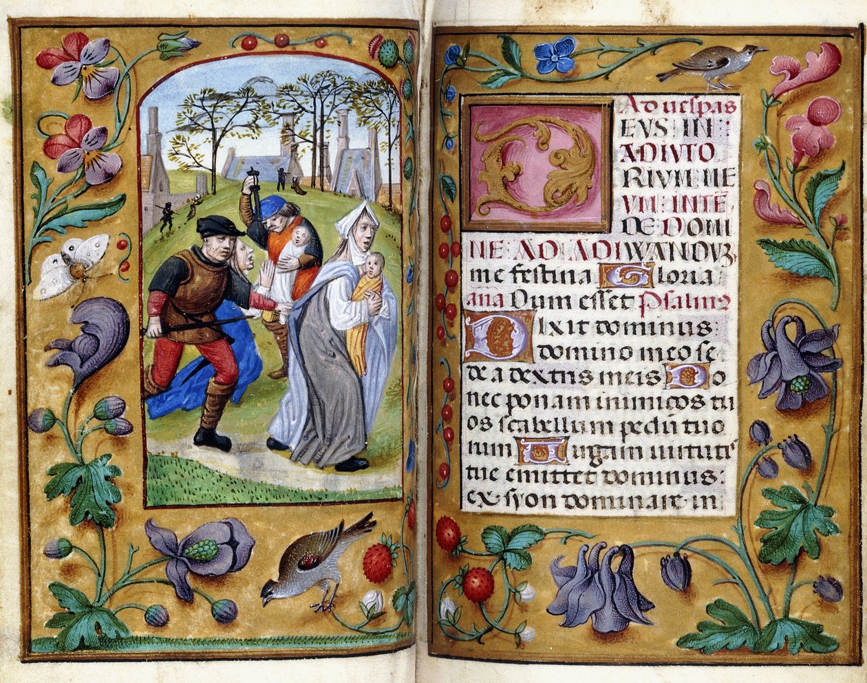 Das Massaker der Unschuldigen, ca. 1490 von Master of the Dresden Prayer Book