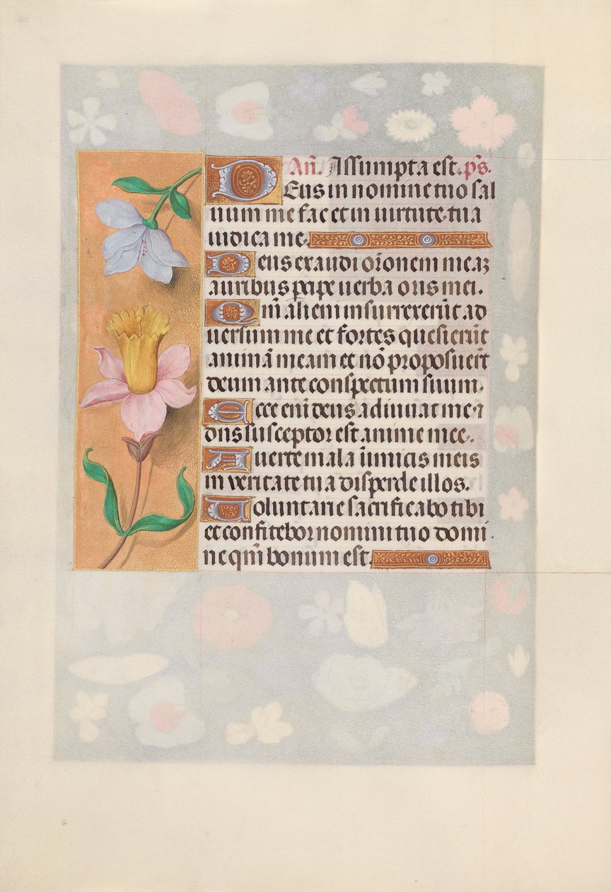 Stundenbuch der Königin Isabella der Katholischen, Königin von Spanien: Fol. 127v, ca. 1500 von Master of the First Prayerbook of Maximillian