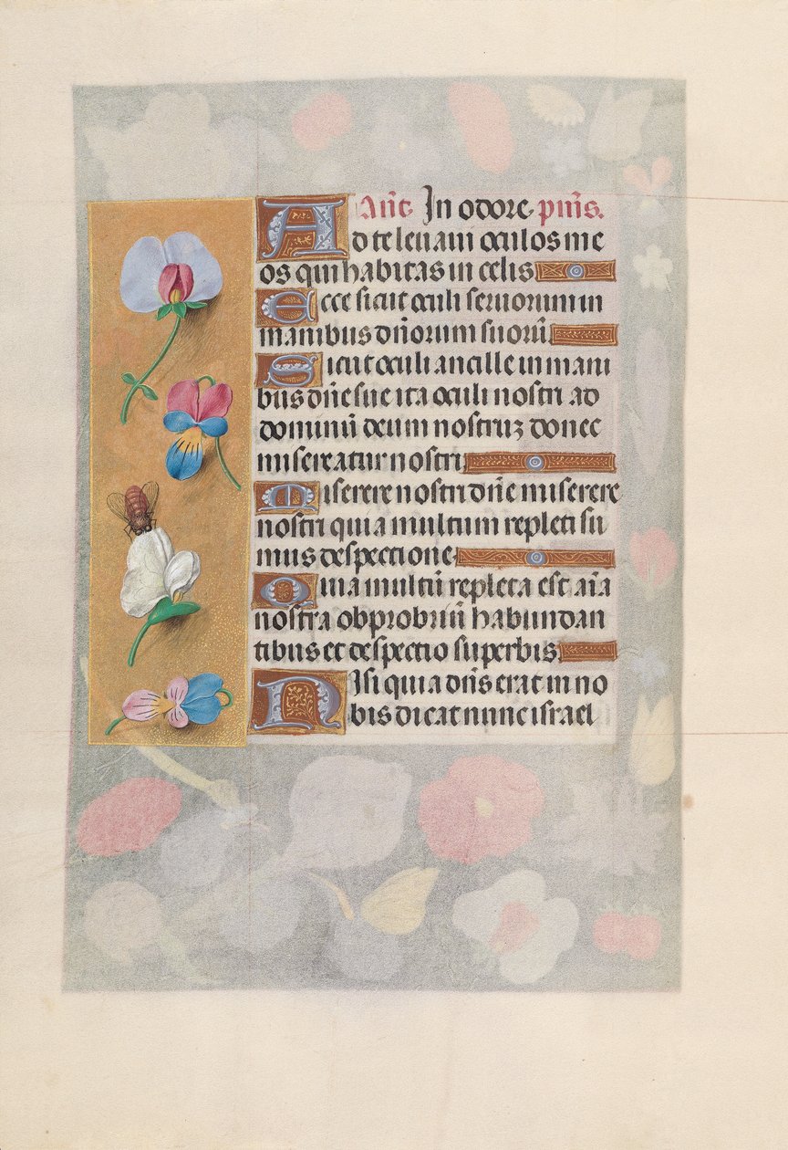 Stundenbuch der Königin Isabella der Katholischen, Königin von Spanien: Fol. 137v, ca. 1500 von Master of the First Prayerbook of Maximillian