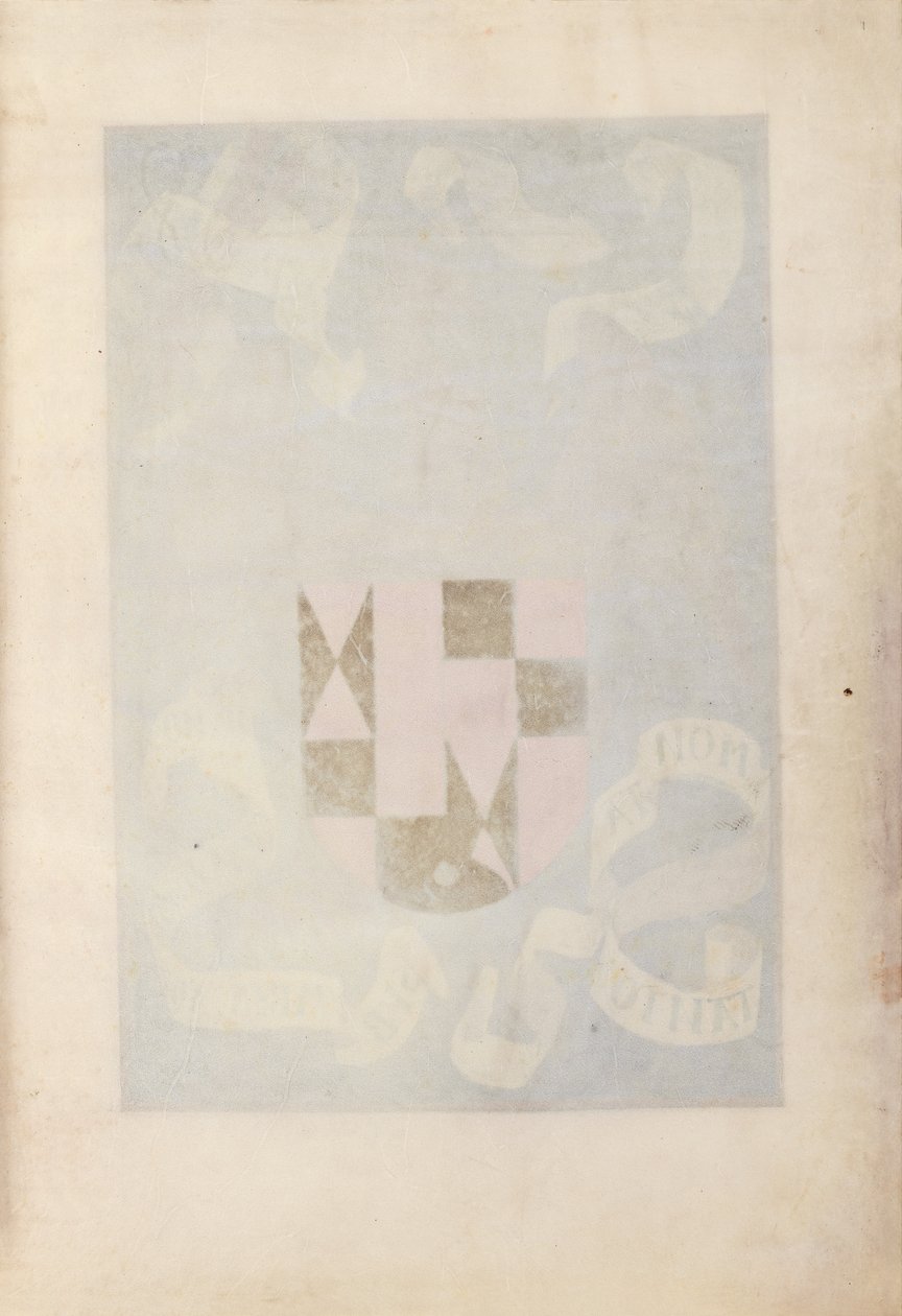 Stundenbuch der Königin Isabella der Katholischen, Königin von Spanien: Fol. 1r, ca. 1500 von Master of the First Prayerbook of Maximillian