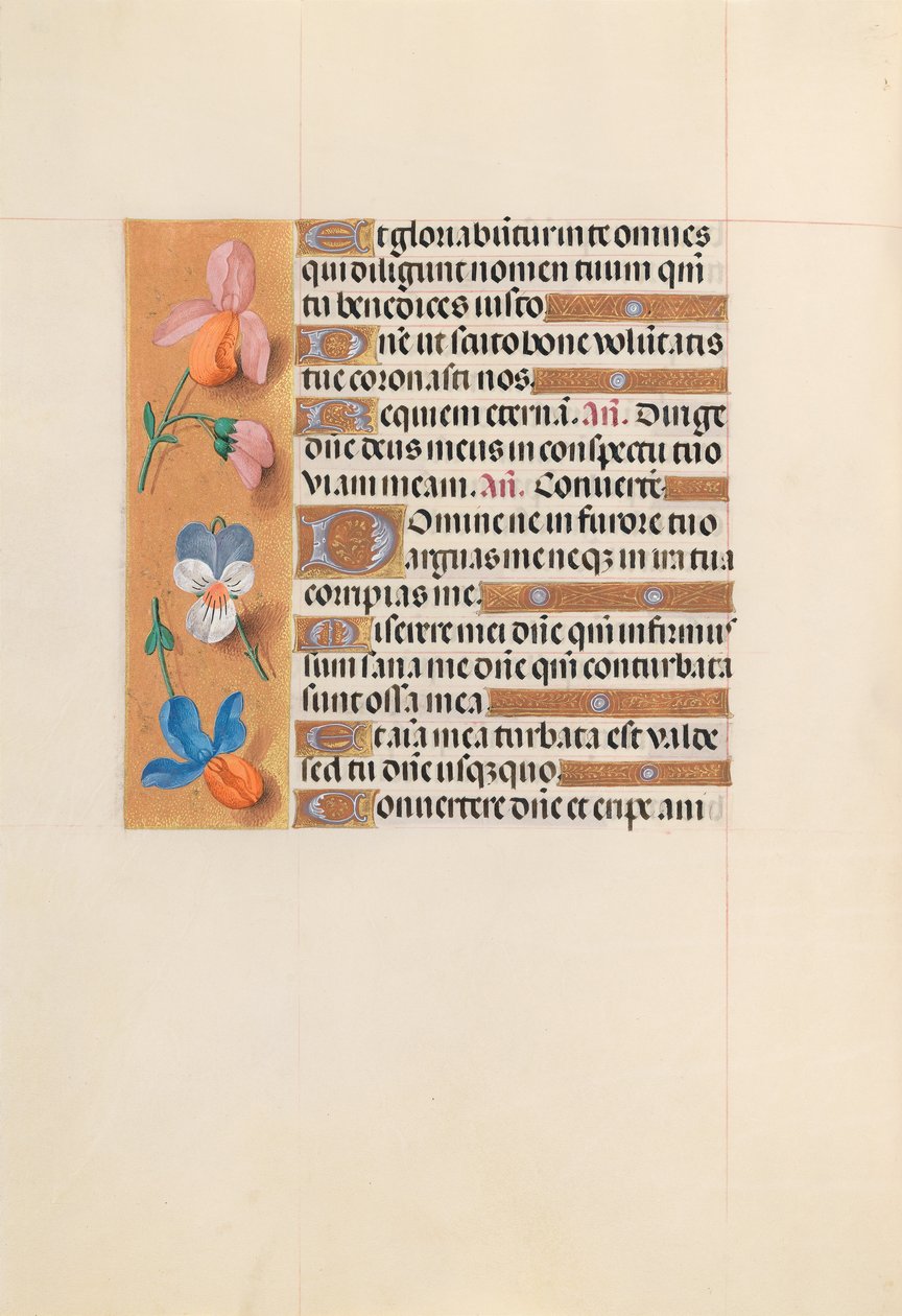 Stundenbuch der Königin Isabella der Katholischen, Königin von Spanien: Fol. 228v, ca. 1500 von Master of the First Prayerbook of Maximillian