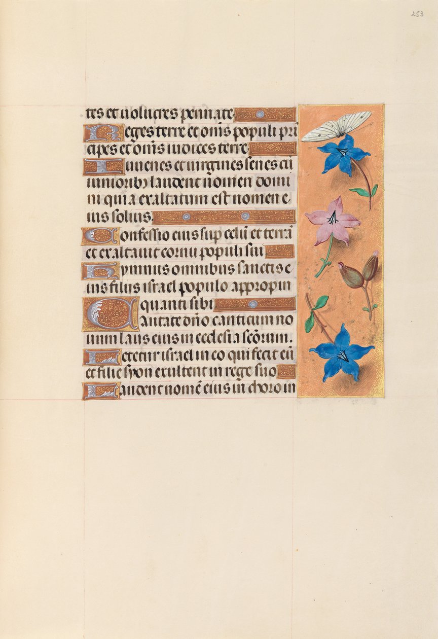 Stundenbuch der Königin Isabella die Katholische, Königin von Spanien: Fol. 253r, um 1500 von Master of the First Prayerbook of Maximillian
