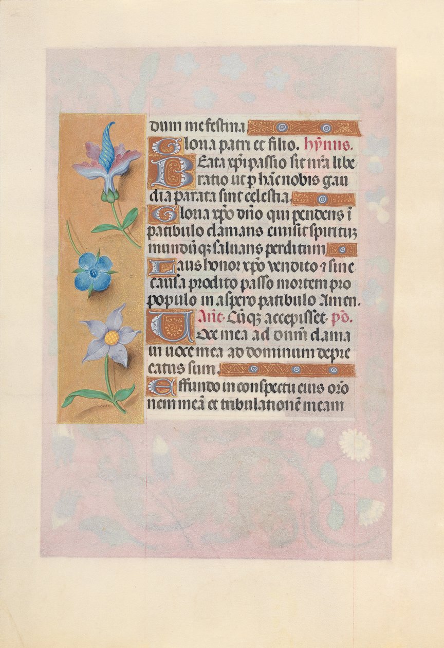 Stundenbuch der Königin Isabella die Katholische, Königin von Spanien: Fol. 69v, um 1500 von Master of the First Prayerbook of Maximillian
