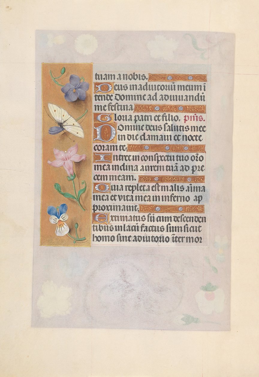 Stundenbuch der Königin Isabella die Katholische, Königin von Spanien: Fol. 77v, ca. 1500 von Master of the First Prayerbook of Maximillian