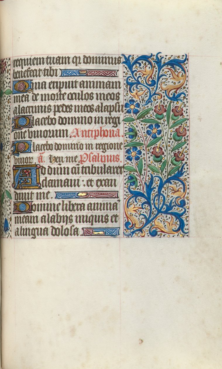 Stundenbuch Gebrauch von Rouen: fol. 104r, um 1470 von Master of the Geneva Latini