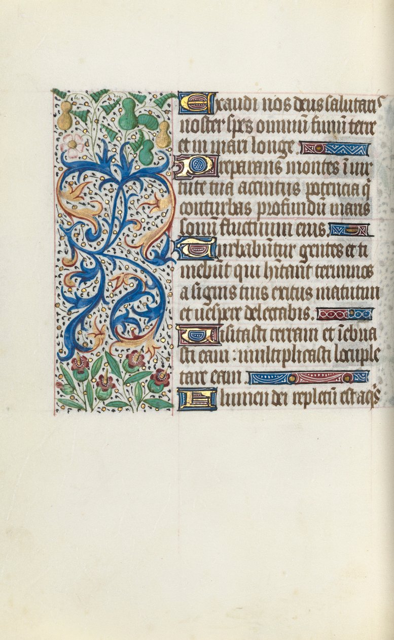 Stundenbuch Gebrauch von Rouen: fol. 136v von Master of the Geneva Latini