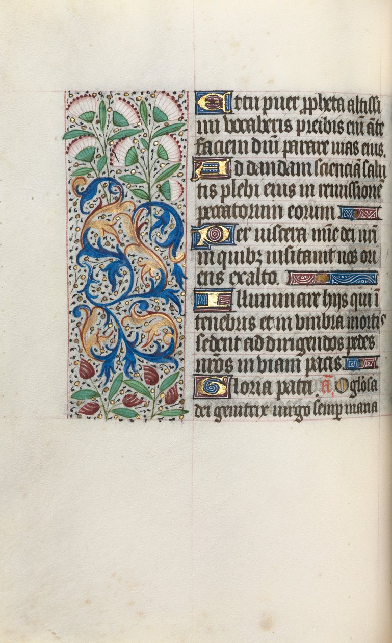 Stundenbuch Gebrauch von Rouen: fol. 48v von Master of the Geneva Latini