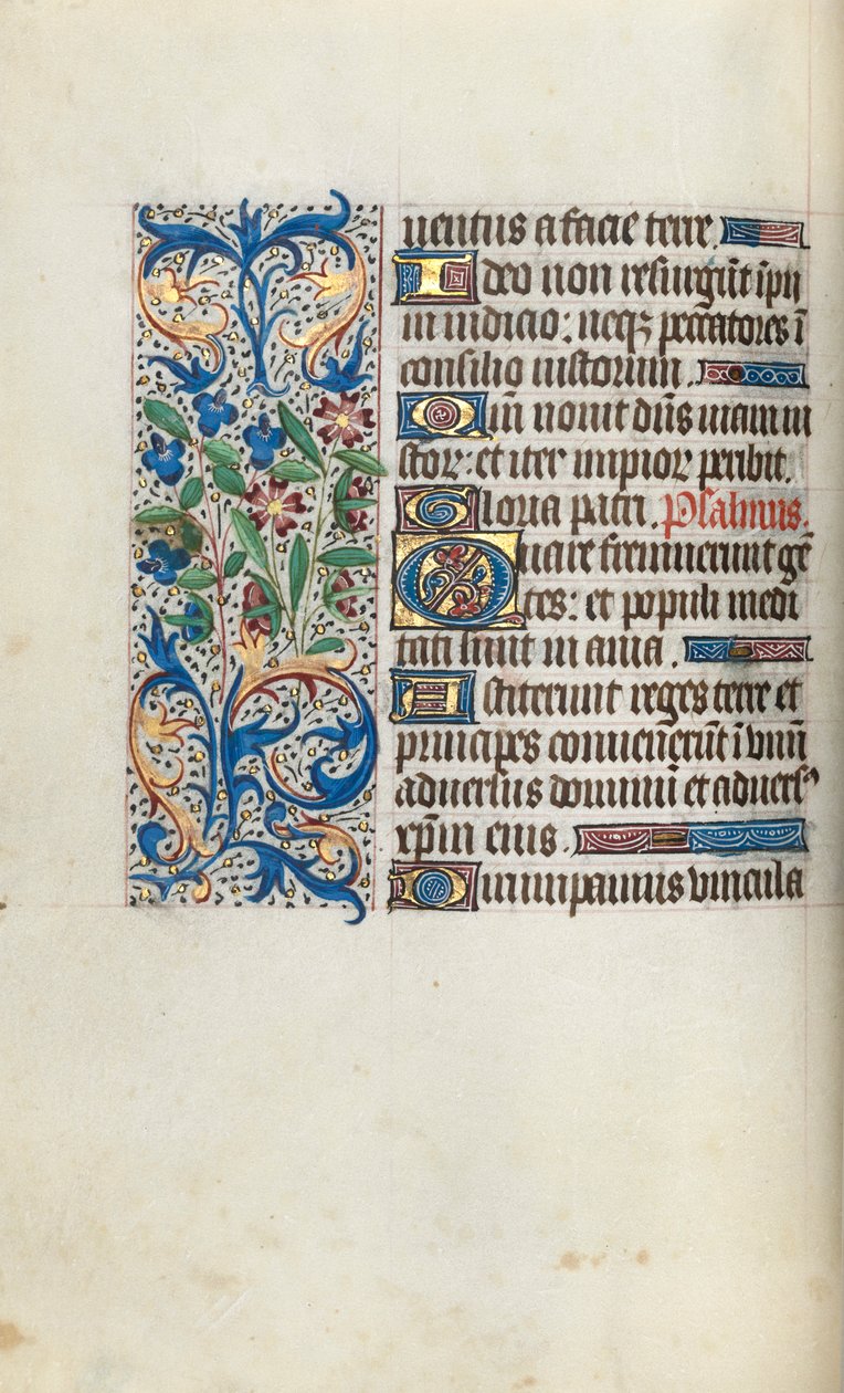 Stundenbuch Gebrauch von Rouen: fol. 57v von Master of the Geneva Latini
