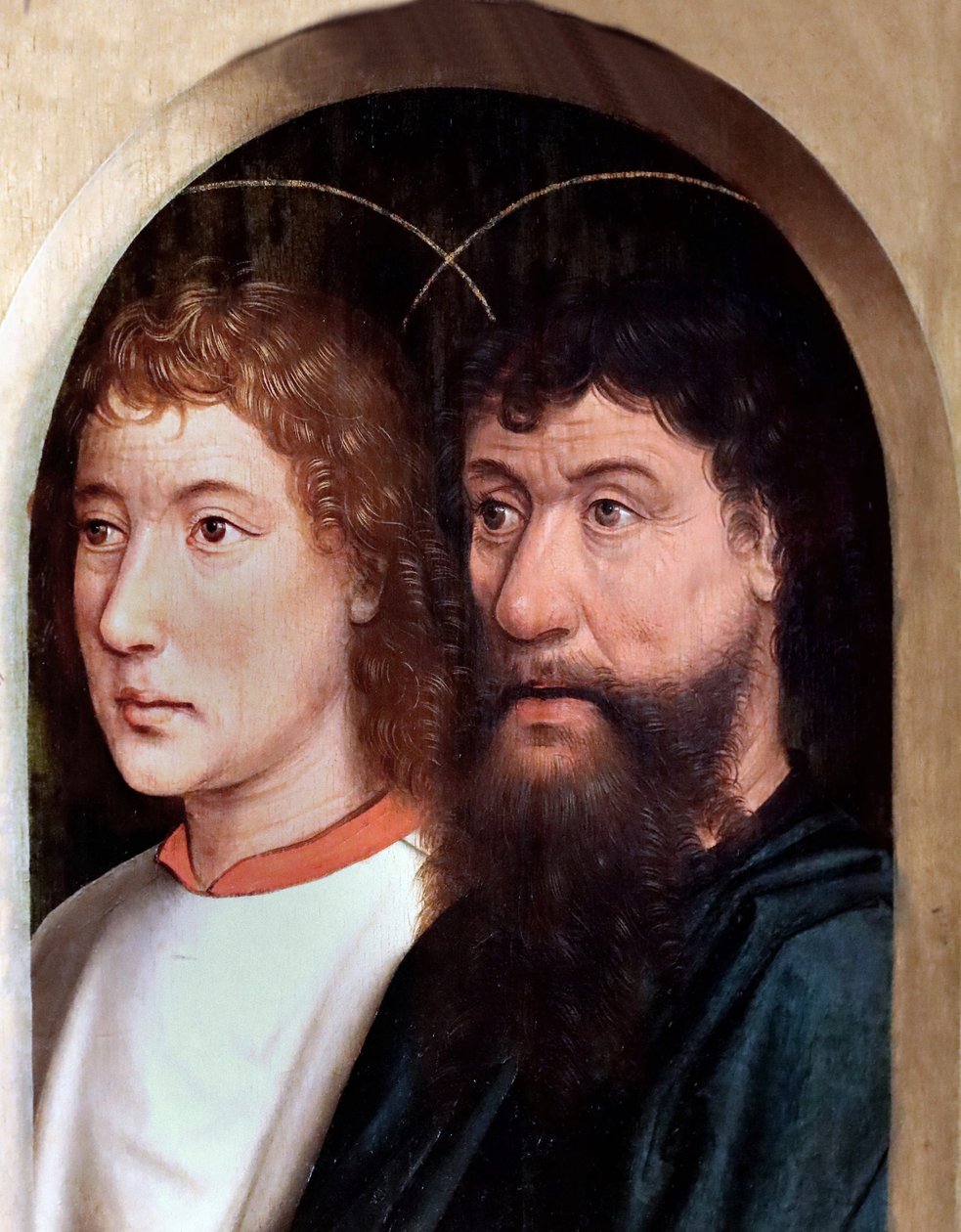 Zwei Apostel (?) von Master of the Legend of Saint Lucy