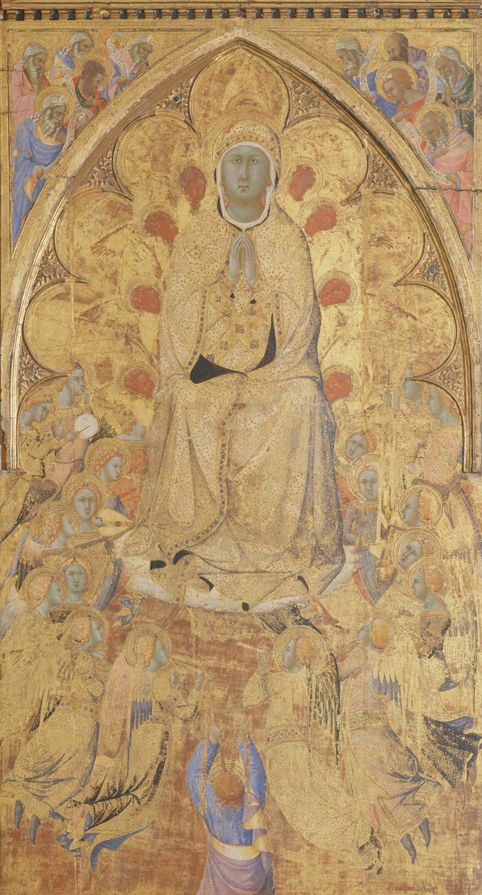 Die Himmelfahrt von Master of the Madonna of San Pietro of Ovila