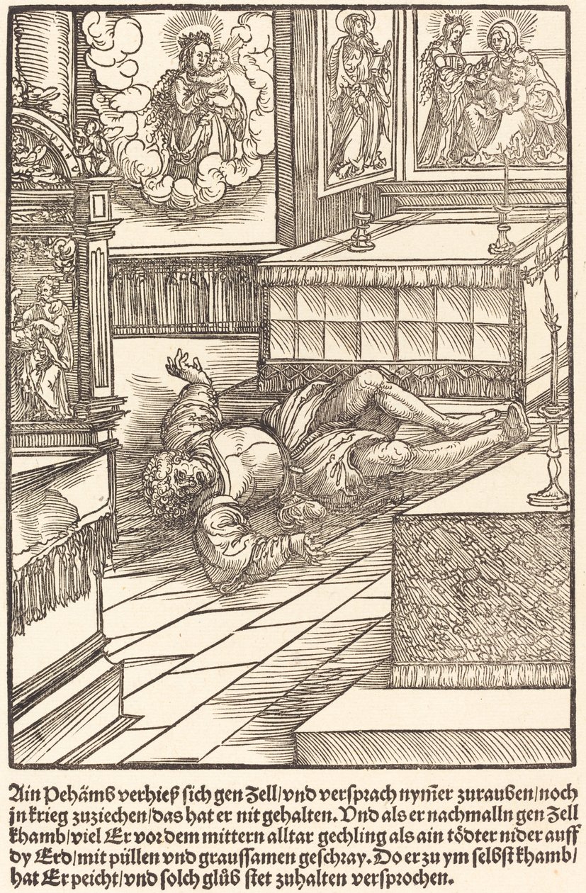 Ain Pehamss verheiß sich gen Zell ... von Master of the Miracles of Mariazell