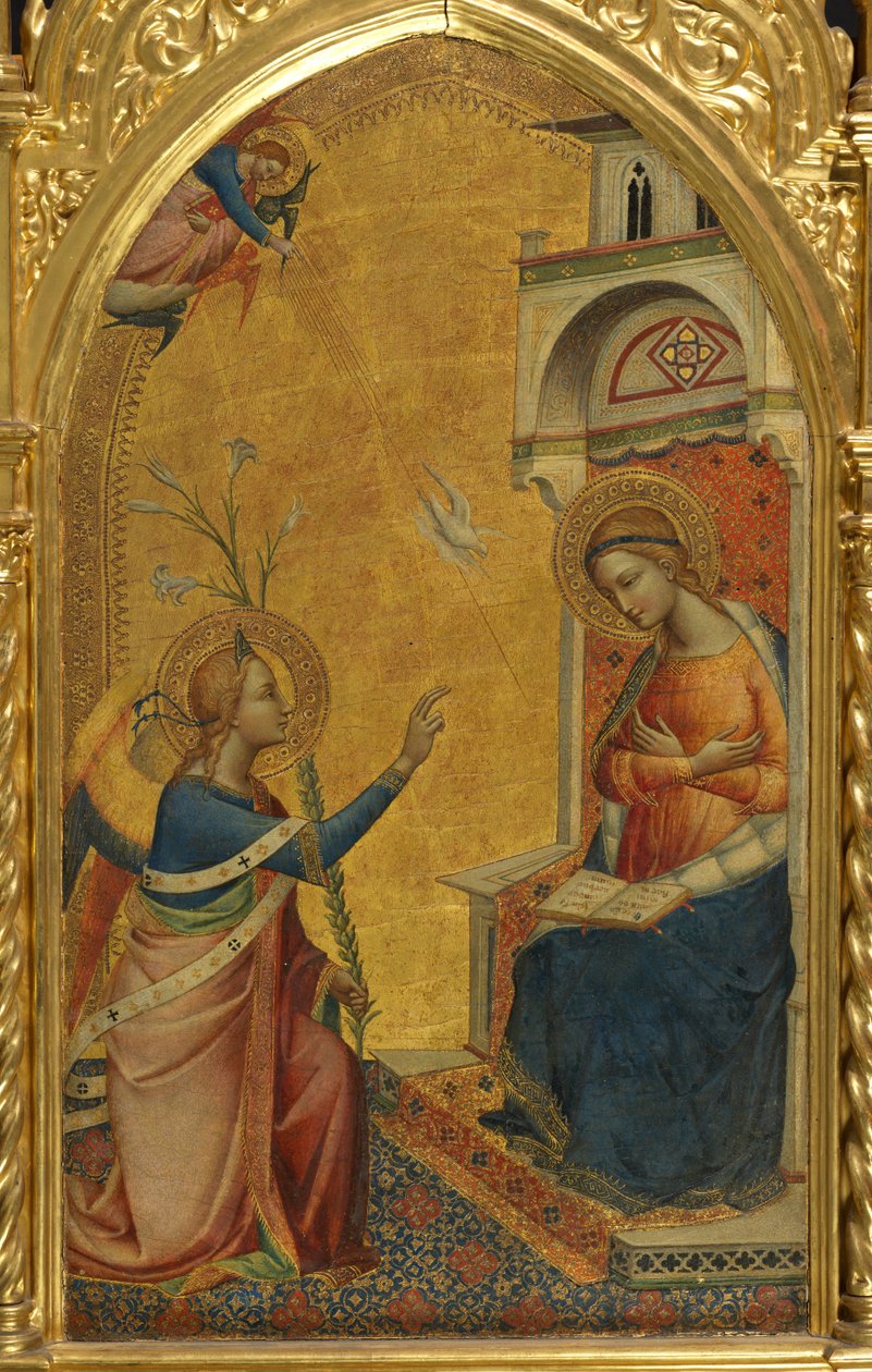 Verkündigung, um 1350-75 von Master of the Misericordia (attr.to)