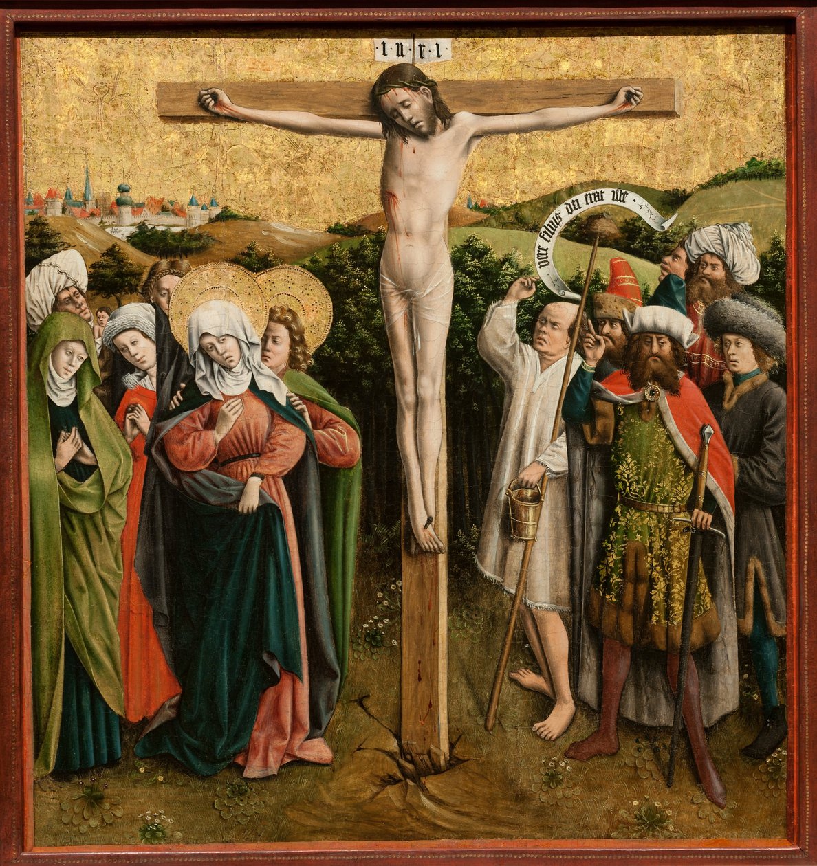 Altarbild mit der Passion Christi von Master of the Schlägl Altarpiece