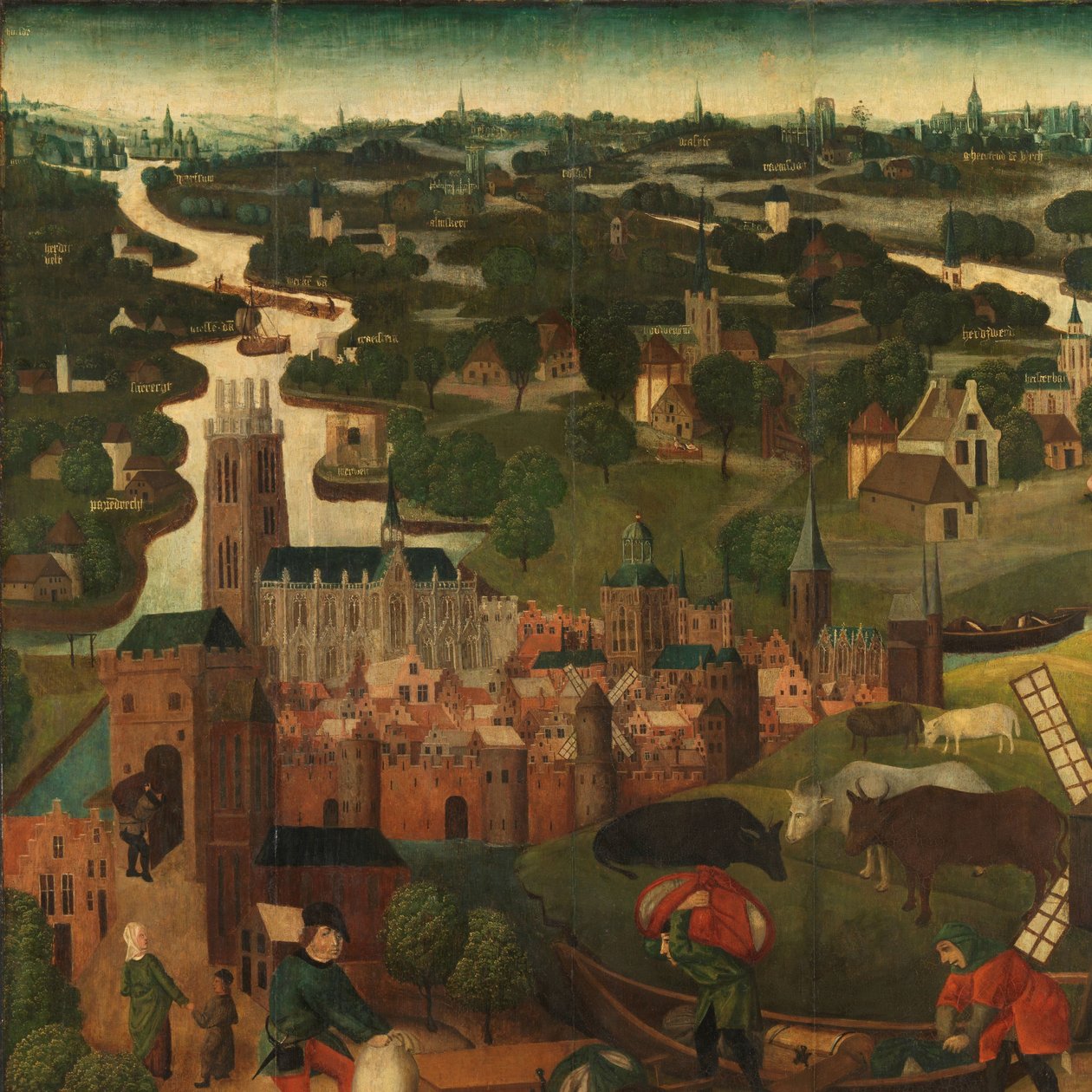 Die Sint-Elisabethsflut von Master of the St Elizabeth Panels