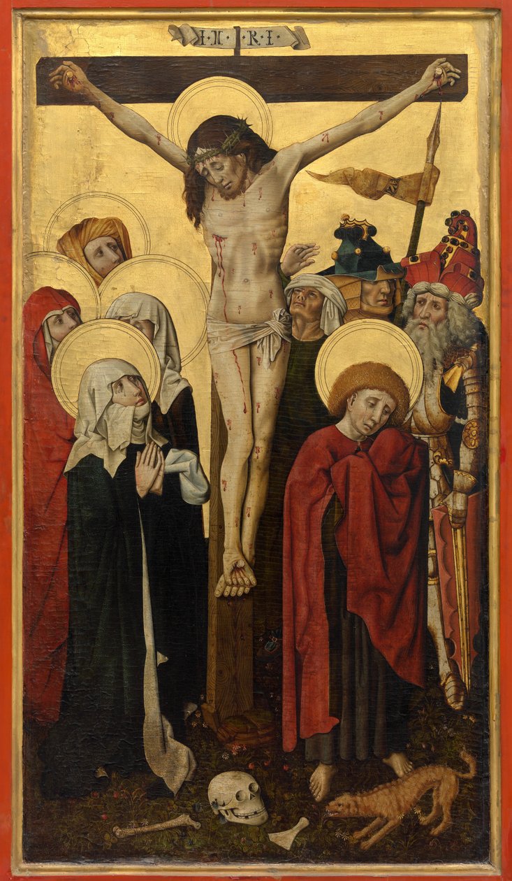 Die Kreuzigung von Master of the Straus Madonna