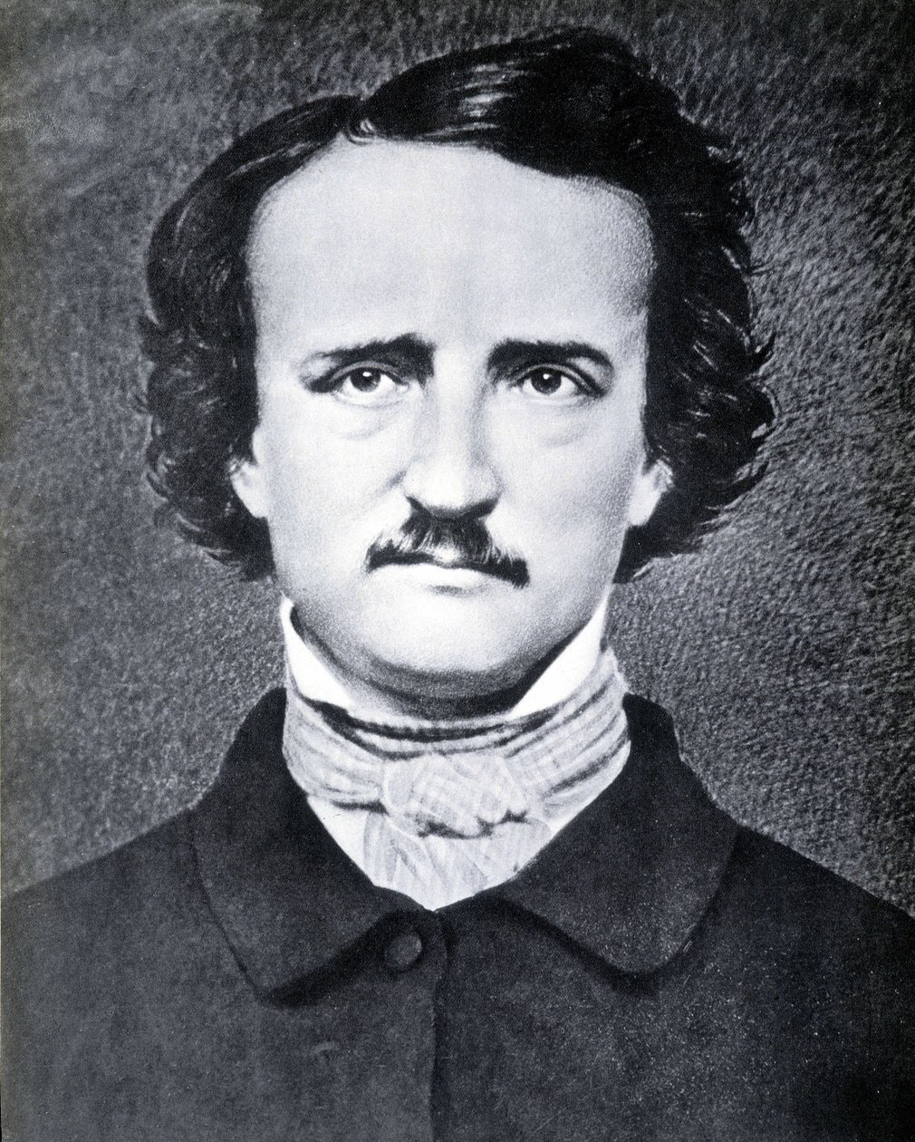 Porträt des amerikanischen Schriftstellers Edgar Allan Poe (1809 - 1849), Fotografie von Brady im 19. Jahrhundert von Mathew B. Brady
